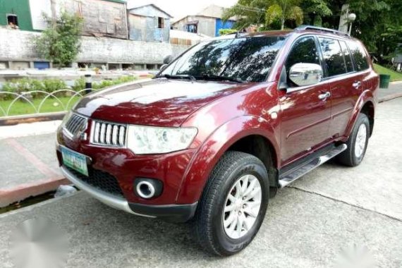 2010 Mitsubishi Montero Sport Gls AT Red 