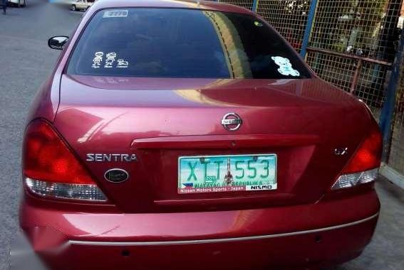 Nissan Sentra GX 2005 MT Red For Sale