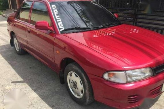 Mitsubishi Lancer Glxi 1993 Red AT For Sale