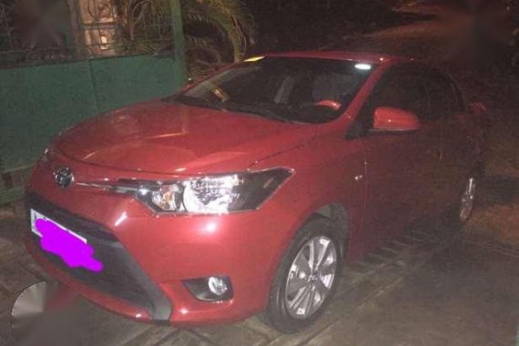 Toyota Vios 2017 Red AT For Sale
