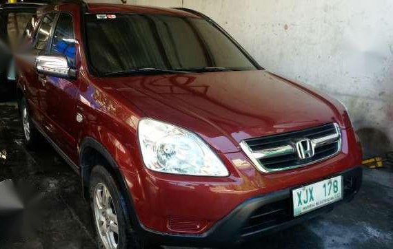 Honda CRV AT 2003 Red For Sale
