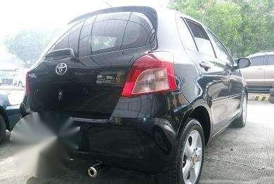 2007 Toyota Yaris Auto Black Sedan