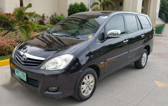 Toyota Innova G AT 2009 Black For Sale