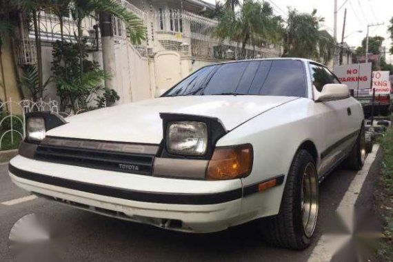 Toyota Celica White 1987 AT For Sale