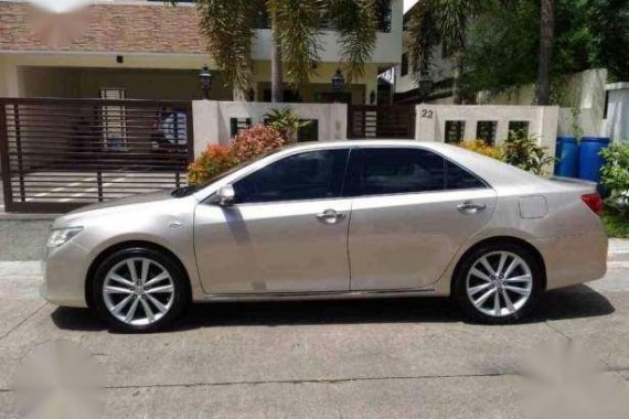 2012 Toyota Camry 2.5V Beige AT For Sale