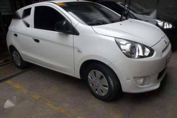 Mirage Hatchback GLX 2013 White