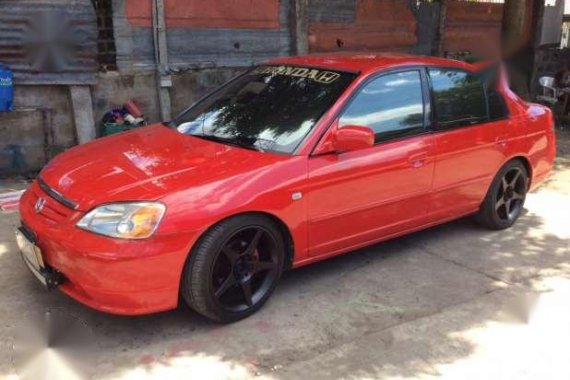 Honda Civic 2002 Red AT For Sale