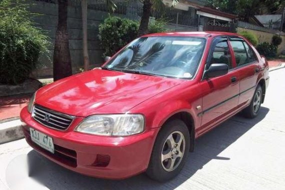2003 Honda City Type Z Red MT For Sale