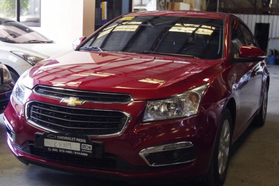 Chevrolet Cruze 2015 Automatic Gasoline P560,000