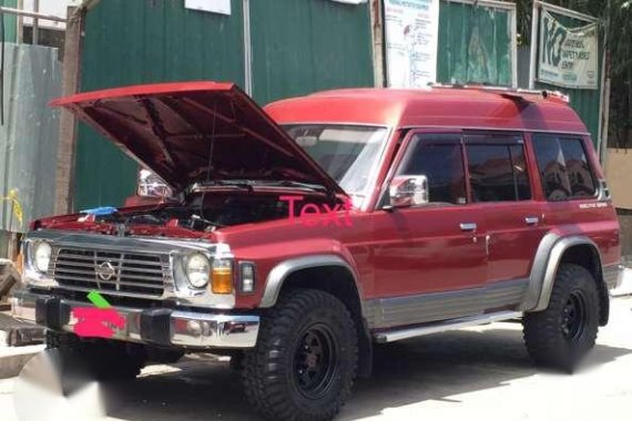 Nissan Patrol 1996 Red MT For Sale