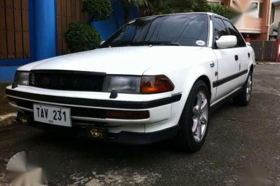 91 Toyota Corona 4dr sedan