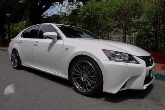 Lexus GS F-Sport 2012 White AT For Sale