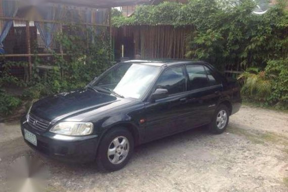 Honda City 2001 Gas Black For Sale