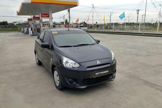 2013 Mitsubishi Mirage GLX MT Black 