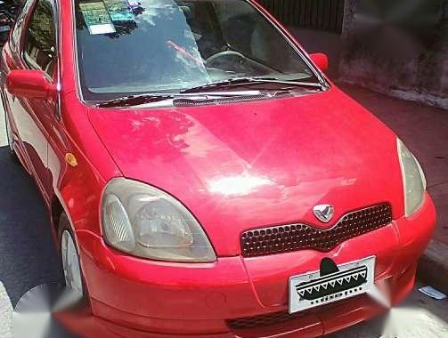 Toyota Yaris Vitz 2010 MT Red For Sale