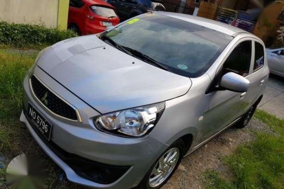 2016 Mitsubishi Mirage Glx MT SIlver For Sale
