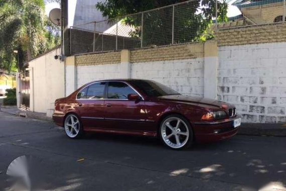BMW 523i E39 1997 AT Red For Sale