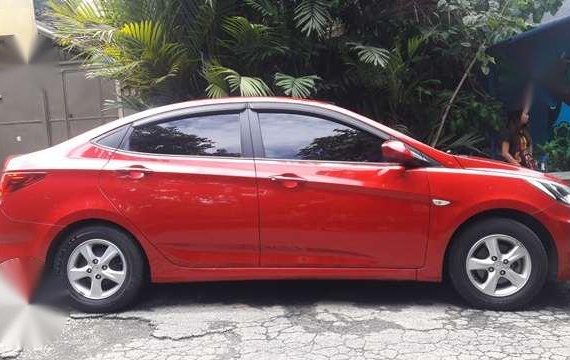 2011 Hyundai Accent AT Red For Sale