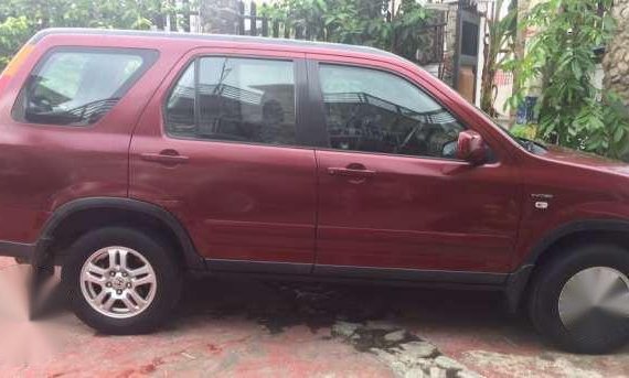 Honda CRV 2002 Red AT For Sale 