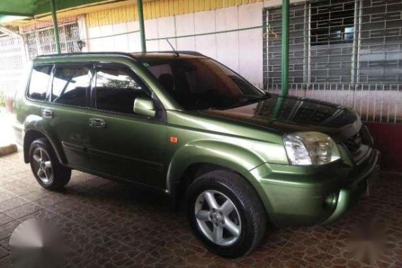 Nissan Xtrail 2004 Green AT For Sale