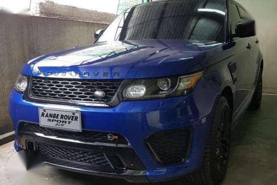 2016 Range Rover SVR Sport 5.0L V8 SC