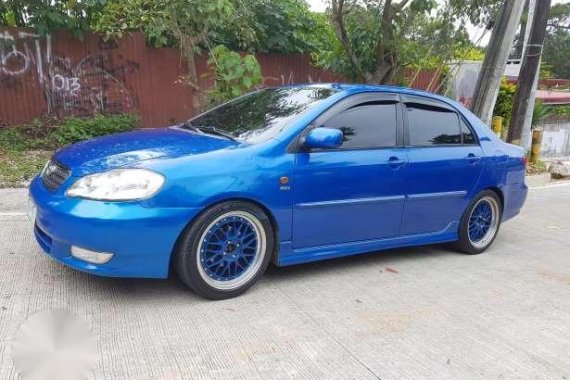 2002 Toyota Corolla Altis 1.8G Blue AT 