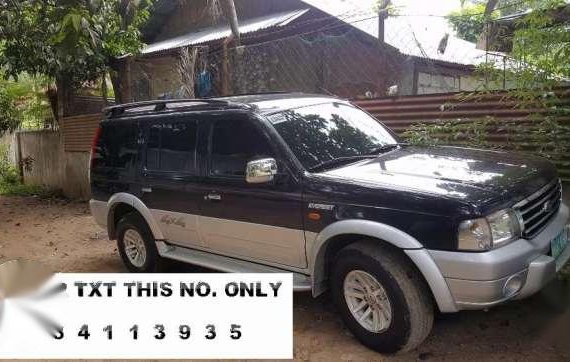 05 ford Everest 4x4 at 2005 mitsubishi Montero 4x4