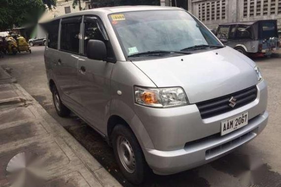 2014 Suzuki APV GX MT SIlver For Sale