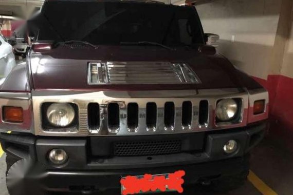 Hummer H2 2006 Red AT For Sale