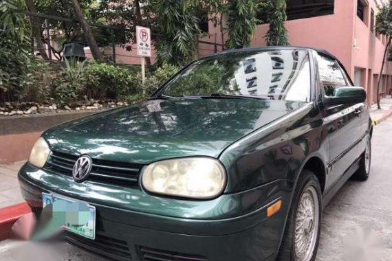 2000 VW Golf Cabrio Convertible