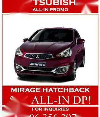 2017 mitsubishi mirage hatchback all in promo