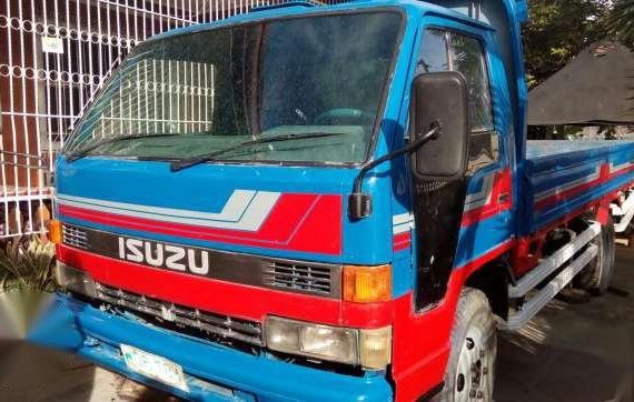 Isuzu Elf 14ft NPR 4BE1 Blue MT 2001 