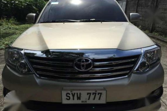 Toyota Fortuner 2014 Gas Automatic vs 2011 2012 2013 2015 2016 2017