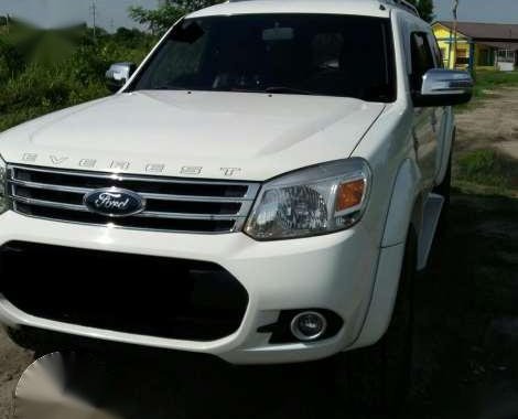 Ford Everest 2014 MT White For Sale