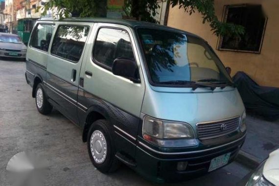 1997 Toyota HiAce MT Silver For Sale