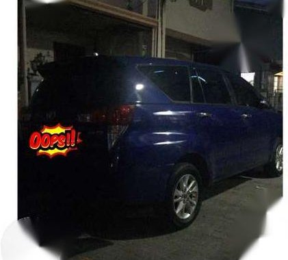 2017 Toyota Innova G AT Blue For Sale