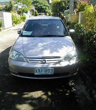 Honda Civic 2002 Gasoline Manual