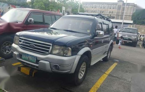 For Sale Ford Everest 2004 4x4 MT Blue