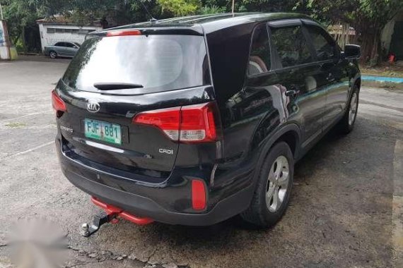 Kia Sorento 2013 AT DSL Black For Sale