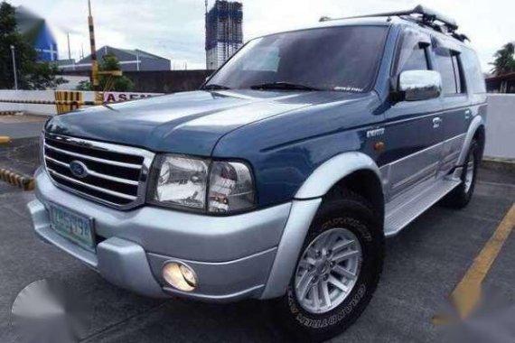 Ford Everest 2006 AT Blue For Sale