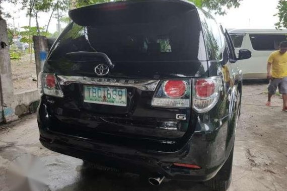 Toyota fortuner G matic diesel 2012mdel