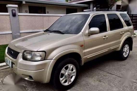 Ford Escape XLS 2003 Beige AT For Sale