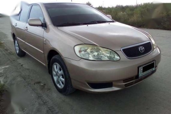 Toyota Corolla Altis 2003 1.6E AT Beige 