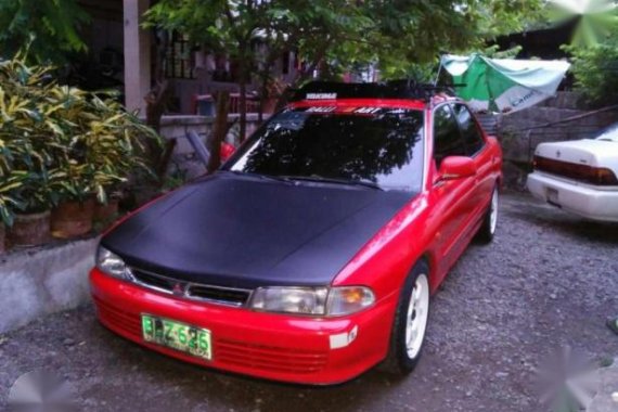 Mitsubishi Lancer Glxi 1994 Red MT For Sale