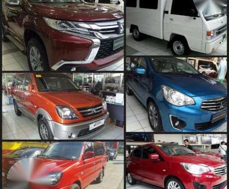 All units LOWEST price!Mitsubishi MONTERO L300 adventure Mirage 2017