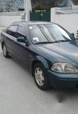 Honda Civic Vtec 1996 AT Green For Sale