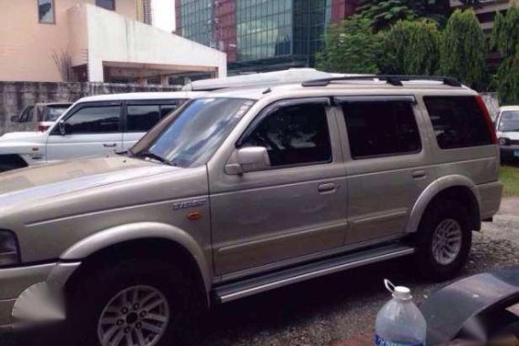 2004 Ford Everest AT Silver For Sale