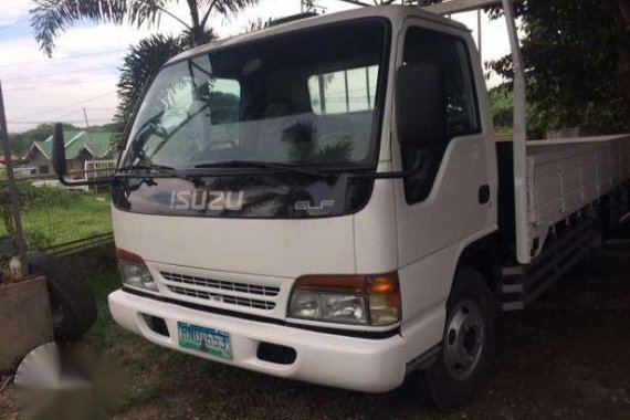 Isuzu Elf Aluminum Dropside 15ft White MT 