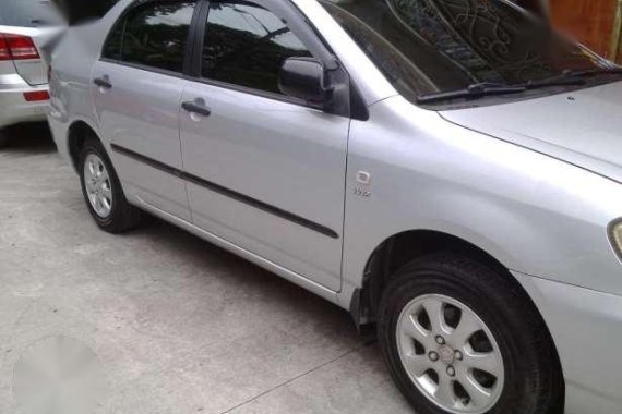 2005 toyota corolla altis 1.6j e MT