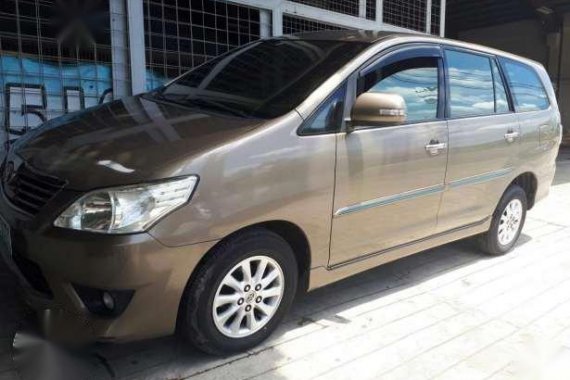 Toyota Innova G 2012 AT Brown For Sale